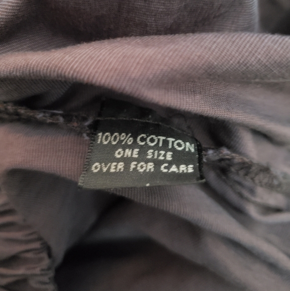 NWOT Krista Larson Taffeta Ruffle Wide Leg Pants One Size - Picture 7 of 12